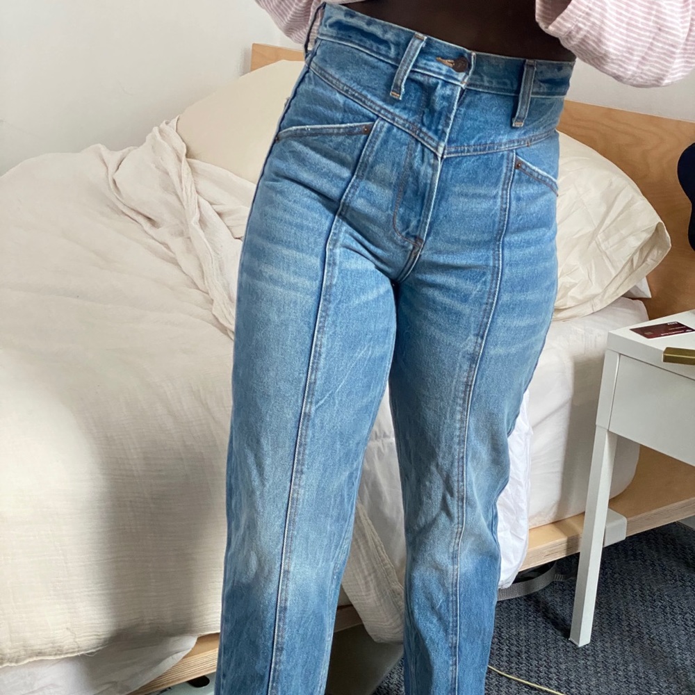Abercrombie and Fitch high waisted denim
